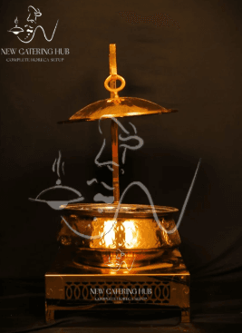 ROSE GOLD HANDI CHAFER 8LTR