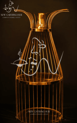 SS PVD GOLD PLATE STAND